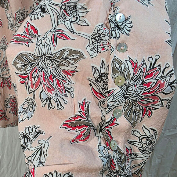 Fever plus size 3x sleeveless pink mini dress tunic Aline floral lightweight NEW - Picture 10 of 14